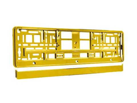 Rendszámtábla tartó személyautó