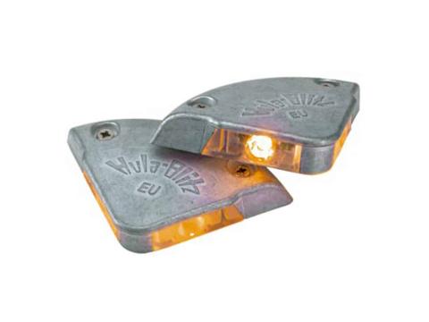 Sárga villogó emelőhátfalra relével LED-es mini párban Sárga villogó emelőhátfalra relével LED-es mini párban