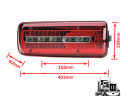 Lámpa MAN-hoz TGX Euro 6 LED