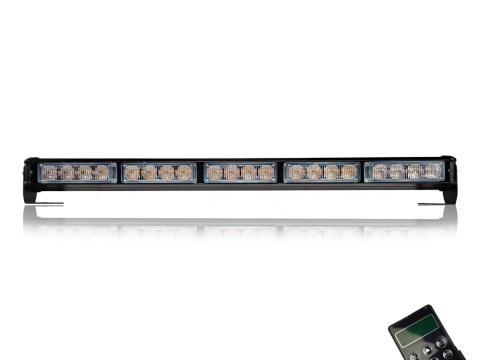 Sárga villogó fényhíd terelőfény kontrollerrel LED