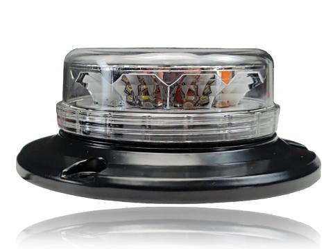 Villogólámpa 4 színű ultravékony LED-es mágneses