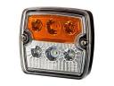 Lámpa traktor első helyzetjelző és index Led kicsi 12/24V