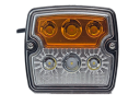 Lámpa traktor első helyzetjelző és index Led kicsi 12/24V