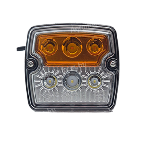 Lámpa traktor első helyzetjelző és index Led kicsi 12/24V