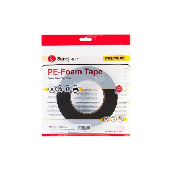 Kétoldalú ragasztószalag habréteges 19mm x 1mm x 10m