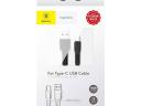 USB adat és gyorstöltőkábel Type C 1m 2A