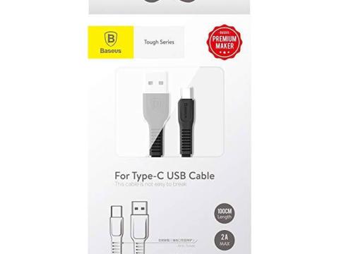 USB adat és gyorstöltőkábel Type C 1m 2A USB adat és gyorstöltőkábel Type C 1m 2A