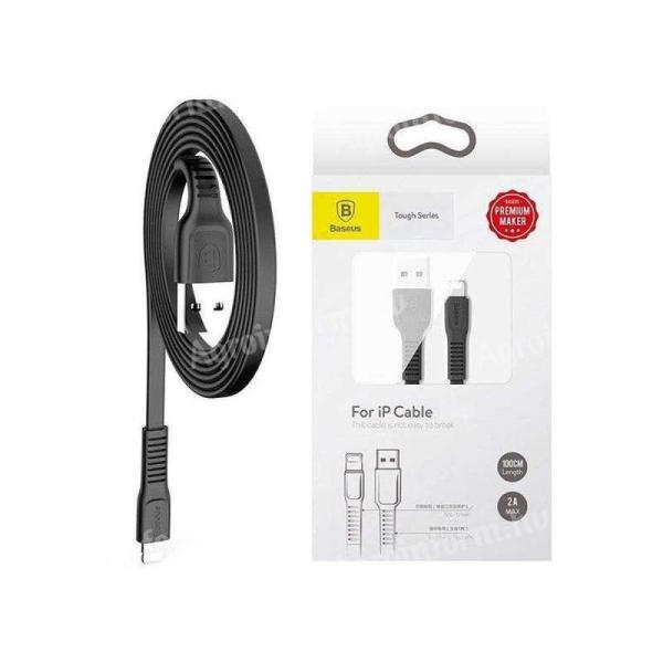USB adat és gyorstöltőkábel Apple Lightning 1m 2A