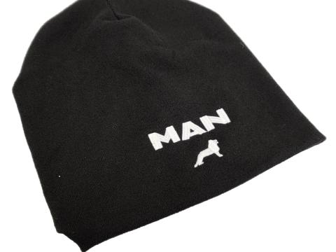 Kötött kamionos téli sapka hímzett márkajelzéssel Kötött kamionos téli sapka hímzett márkajelzéssel