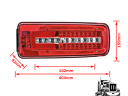 Lámpa DAF-hoz XF Euro 6 LED
