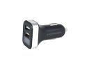 Szivargyújtós feszültségmérő és 2db USB töltő 3,1A