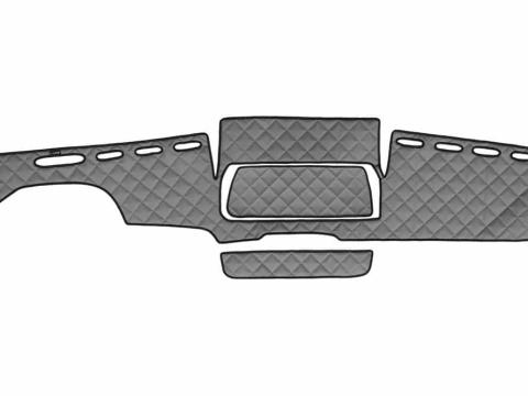 Műszerfal műbőr steppelt borítás - MAN TGX Műszerfal műbőr steppelt borítás - MAN TGX