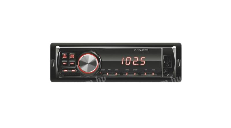 Autórádió és MP3 lejátszó (BT, MP3, FM, USB, SD, AUX) kék