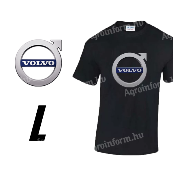 Volvo póló 100% pamut