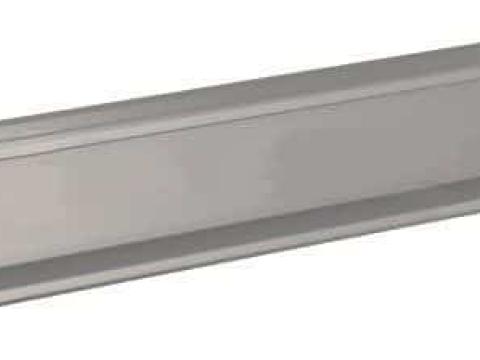 Aláfutásgátló hátsó 2400mm eloxált alumínium E jelzett