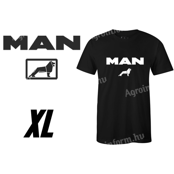 MAN póló 100% pamut