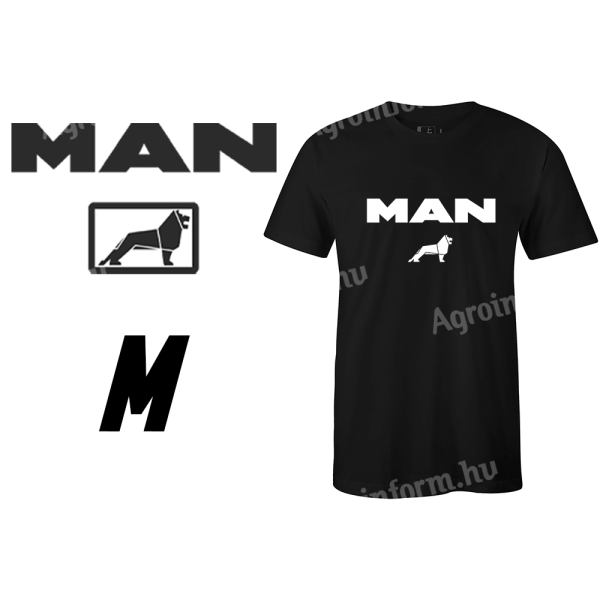 MAN póló 100% pamut