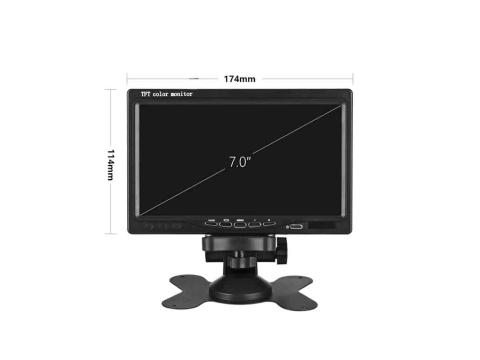 Tolató kamerához monitor 7col