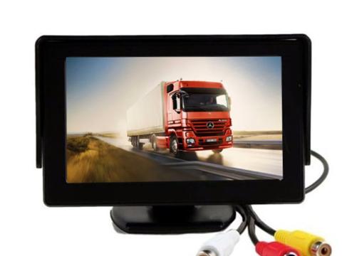 Tolató kamerához monitor 4,3 col