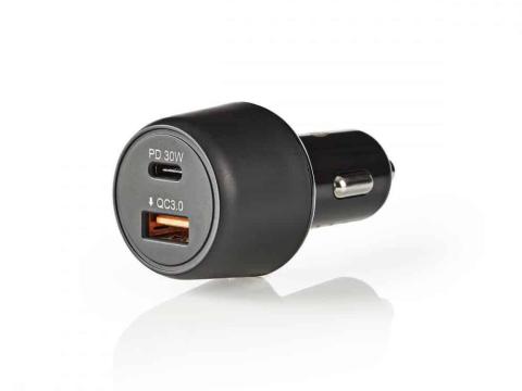 USB autós töltő 48W Quick Charge
