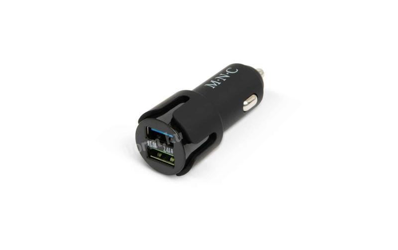 USB autós töltő 1A/2,4A