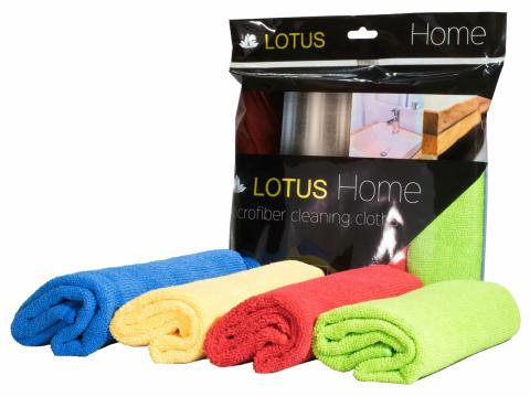 Mikroszálas törlőkendő szett 4 db 35x35 cm-es