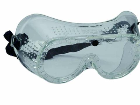 Védőszemüveg teljesen záródó, gumipántos