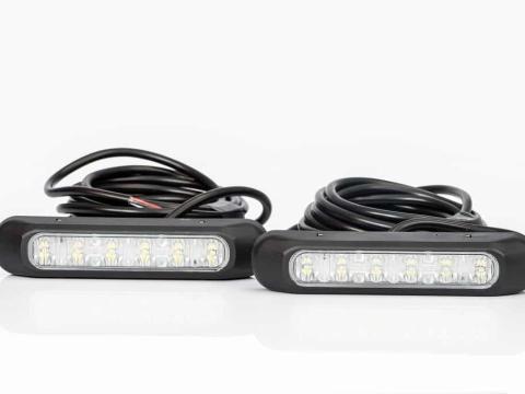 Nappali menetfény szett 6LED 12-36V fehér