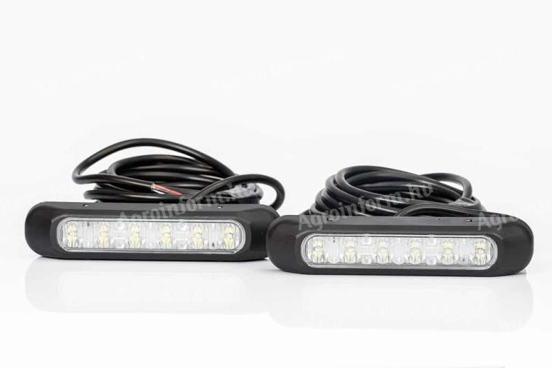 Nappali menetfény szett 6LED 12-36V fehér