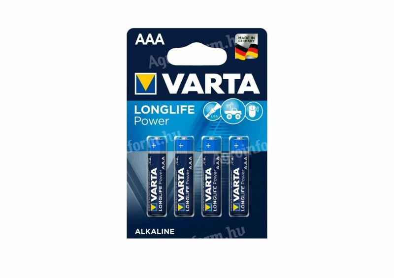 AAA elem (ceruzaelem) 1,5 V tartós 4 db