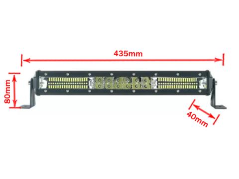 LED fényhíd egy soros terítő 144W LED fényhíd egy soros terítő 144W