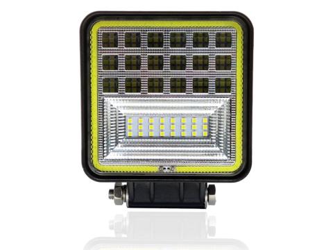 Munkalámpa LED szögletes kombinált fény 12/24V