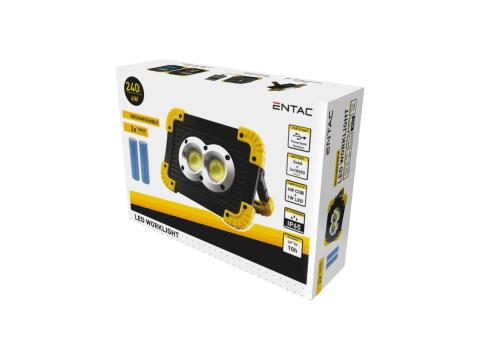 Szerelőlámpa 6W+1W COB LED IP65 Powerbank funkcióval