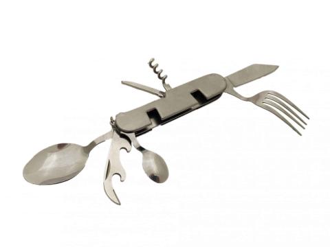 Kemping evőeszköz 6 az 1-ben