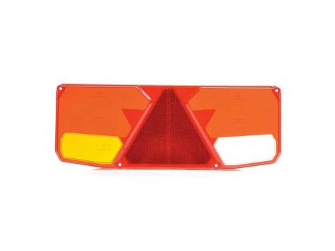 Lámpa LED 7 funkciós háromszög prizmás búra