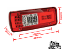 Lámpa Iveco-hoz Stralis LED LC11 Vignal