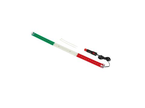 Kamion dekor világítás LED-es magyar zászló 24V Kamion dekor világítás LED-es magyar zászló 24V