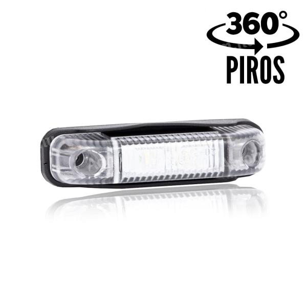 Lámpa helyzet LED szögletes