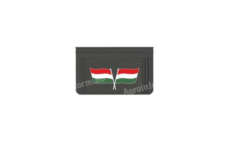 Sárfogó gumi 650x400mm Magyar zászlós