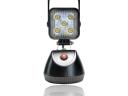 Munkalámpa LED szögletes tölthető mágneses 12/24V