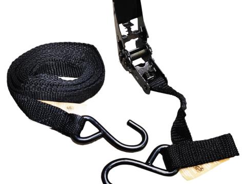 Rakományrögzítő racsnis kampós 5m TÜV 125kg Rakományrögzítő racsnis kampós 5m TÜV 125kg