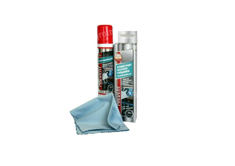 Monitor tisztító spray 90 ml törlőkendővel