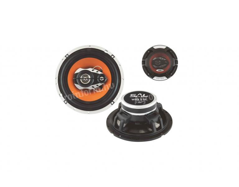 Autó hangszóró 165 mm, háromutas, 4 Ohm, 220W