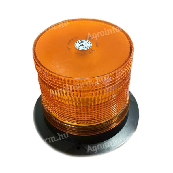 Villogó lámpa sárga LED-es 40 LED