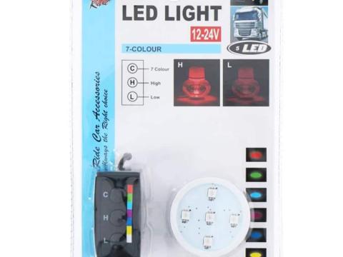 Autóillatosítóhoz világító talp színváltós