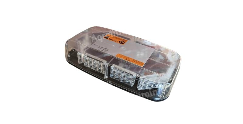 Villogó lámpa sárga  fényhíd LED mágneses