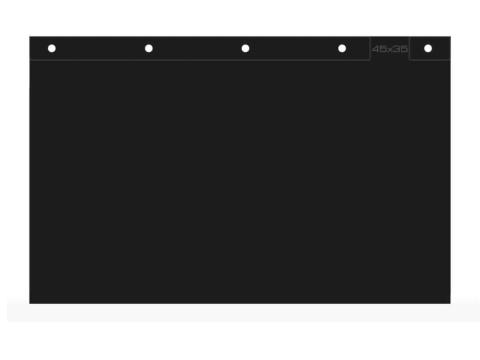 Sárfogó gumi egyszerű fekete