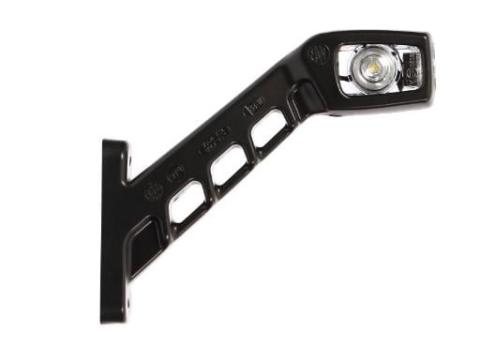 Szélességjelző gumilámpa könyök nagy LED-es