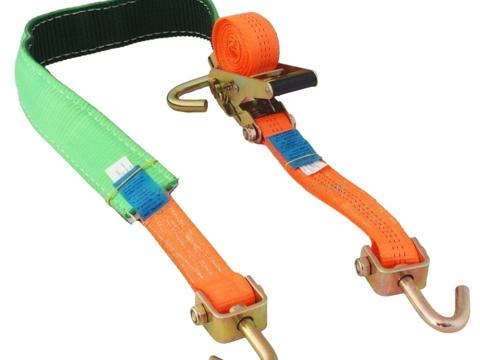 Bordázott kerékrögzítő spanifer 3 pontos 2,5 m