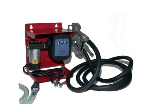 Üzemanyag szivattyú és töltő, órával 12V 40L/min.